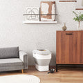 Conteneur à croquettes pliable 25 L, hermétique, à roulettes – gris